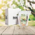Vorschau: The Brew Company 2 Cups Tee Ginger & Lemon Biologisch 