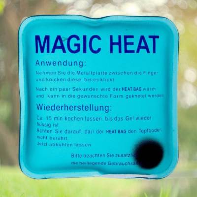 BASIC NATURE Wiederaufladbarer Wärmer Magic Heat 2 Stück