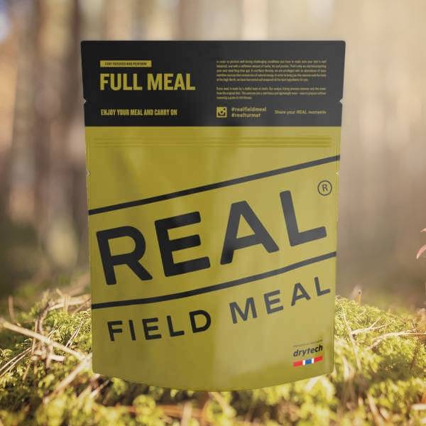 REAL Field Meal Couscous mit Linsen und Spinat Trockenmahlzeit