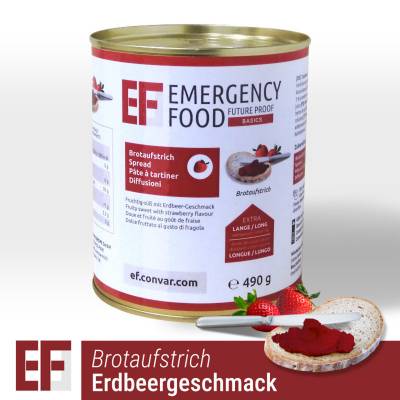 EF BASICS Brotaufstrich Erdbeere