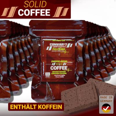 CONVAR-7 NextGen Energy Bar - Solid Coffee 9er Pack
