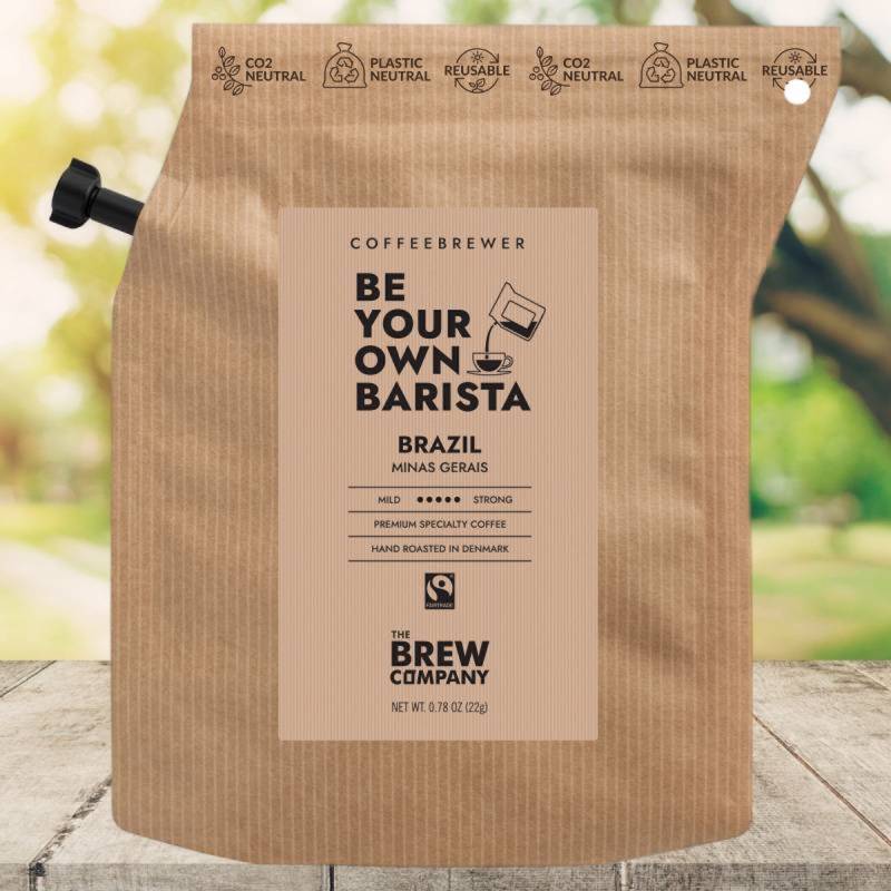 The Brew Company Kaffee '2 Cups' Brazil Strong Taste Getränkepulver