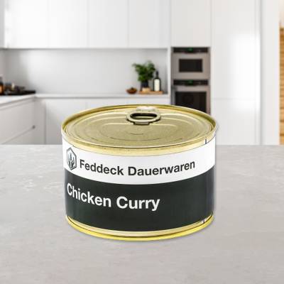 Chicken Curry Dosenmahlzeit