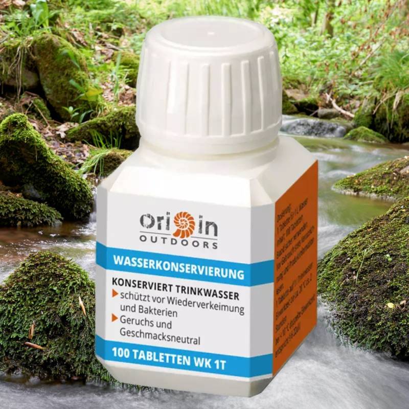 Origin Outdoors Wasserkonservierung 100 Tabletten