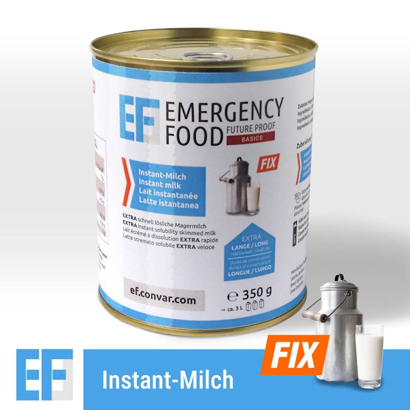 EF Basics Instant-Milch Magermilchpulver