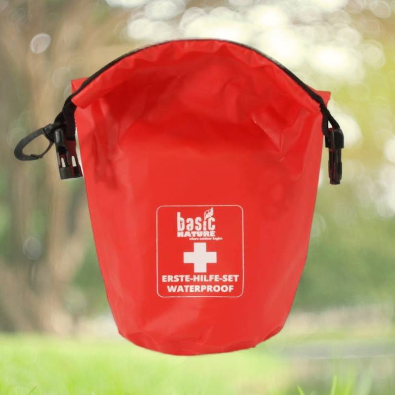 Basic Nature Packsack 'Erste Hilfe' rot 2 Liter Erste-Hilfe-Set