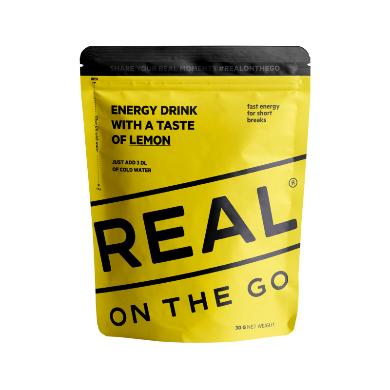 REAL One The Go Energy Drink Lemon